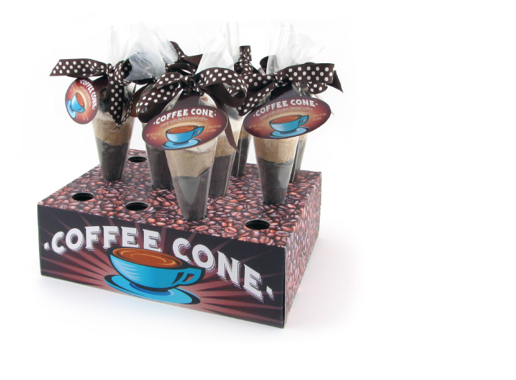 © 2009 UnParalleled, LLC. All rights reserved. Roger Sawhill, Mark Braught. The Coffee Cone Packaging
