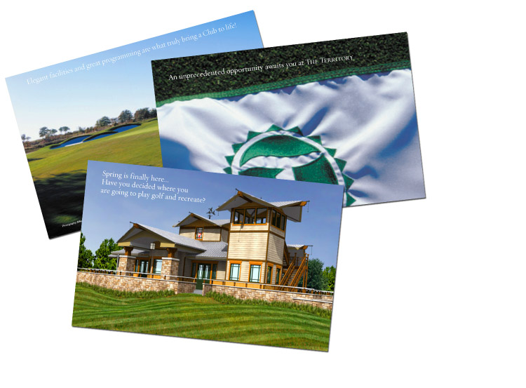 © 2009 UnParalleled, LLC. All rights reserved. Roger Sawhill, Mark Braught. The Territory Golf and Country Club Collateral